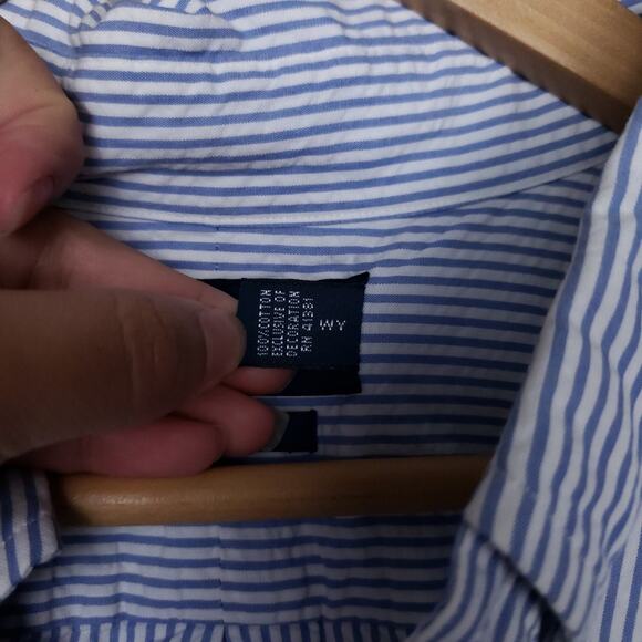 Ralph Lauren Men's Short Sleeve Button-Up Shirt Size XXL Classic Fit Stripes - Picture 5 of 14